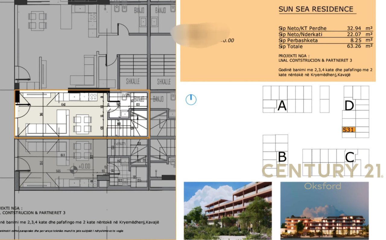 SHITET APARTAMENT/LOFT 1+1 NE GOLEM