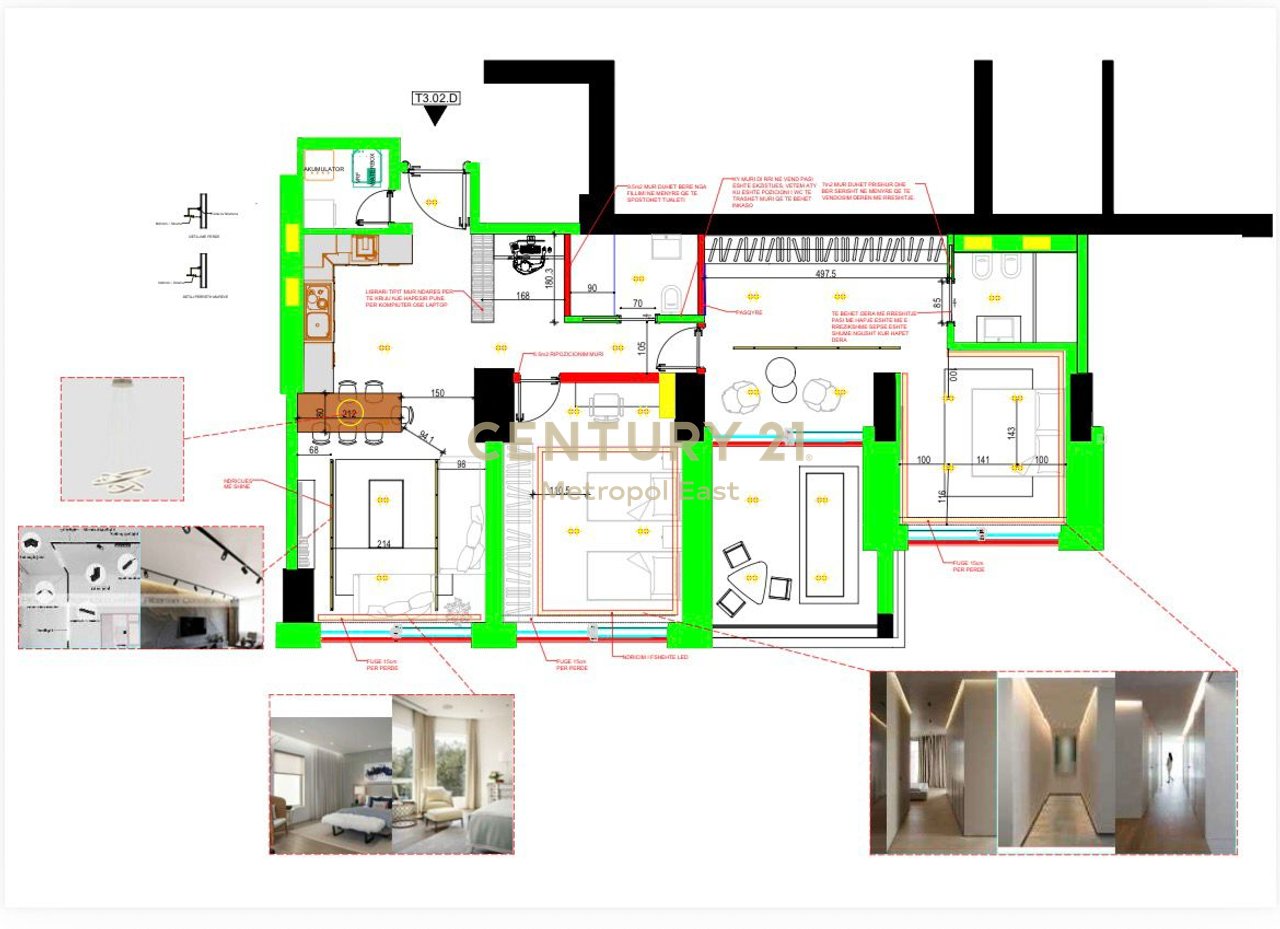 Appartamento 2+1 in affitto nel centro città.