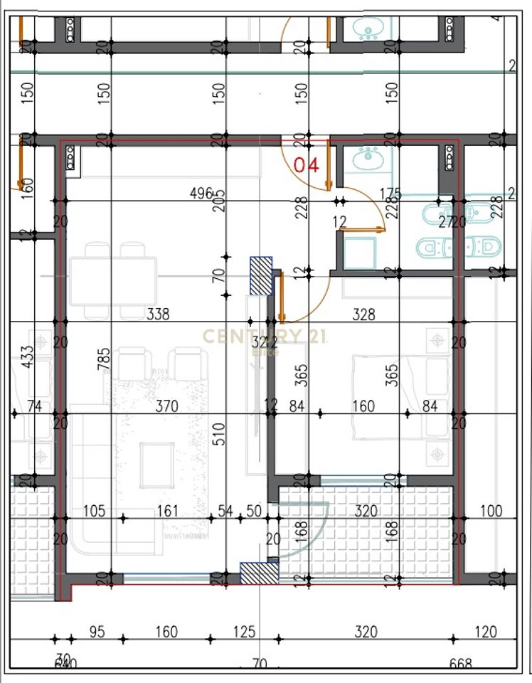 Shitet apartament 1+1 në White Power Residence, Paskuqan