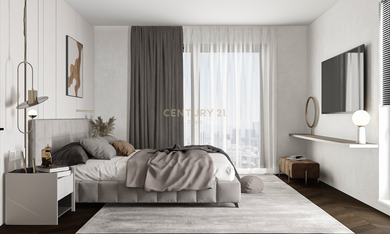 APARTAMENT LUKSOZ PREMIUM 2+1+2 NE SHITJE+GARAZH