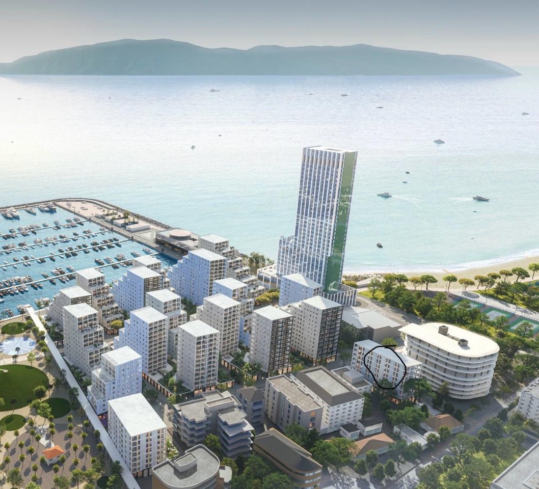 SHITET APARTAMENT 2+2+POST PARKIMI,NE REZIDENCEN "VLORA MARINA"!