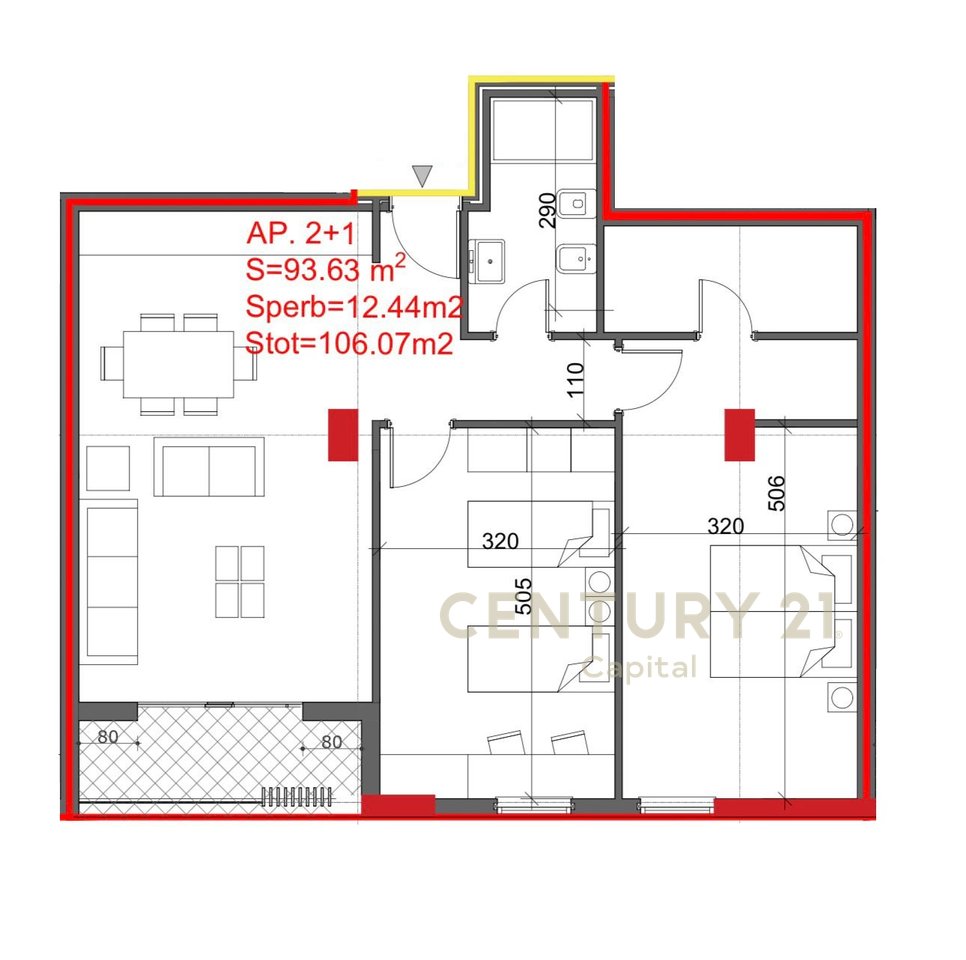 2+1 Apartment For Sale at Women's Prison, Ali Demi!