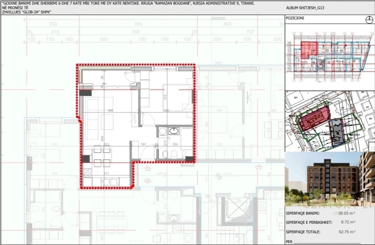 Apartment 1+1 for sale – Lorden Residence, Siri Kodra Street
