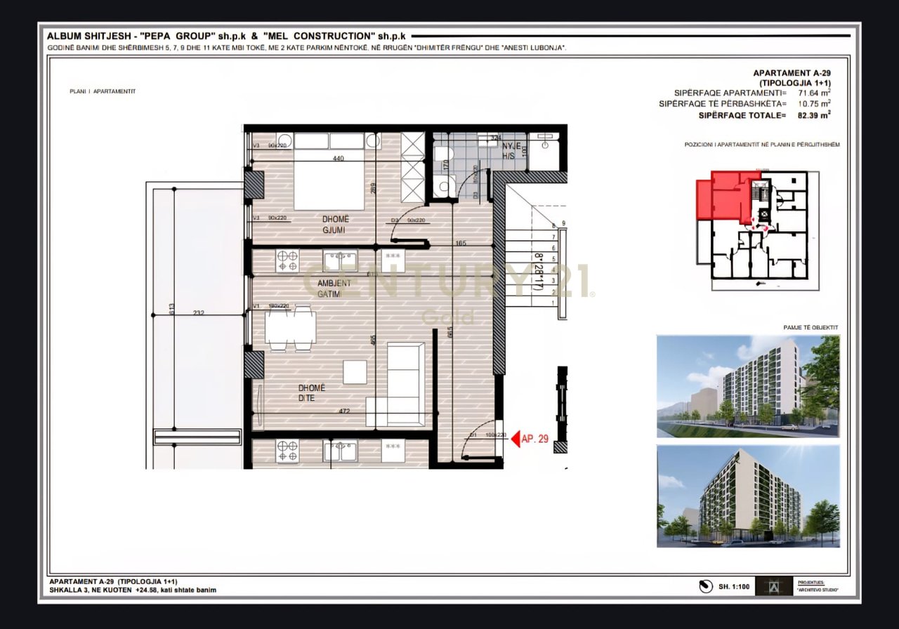 APPARTAMENTO 1+1 IN VENDITA PRESSO L'EX CAMPO DI AVIAZIONE