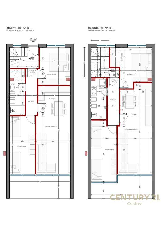 SHITET DUPLEKS 3+1 +POST PARKIMI TE PORTO LALZI NE GJIRIN E LALZIT