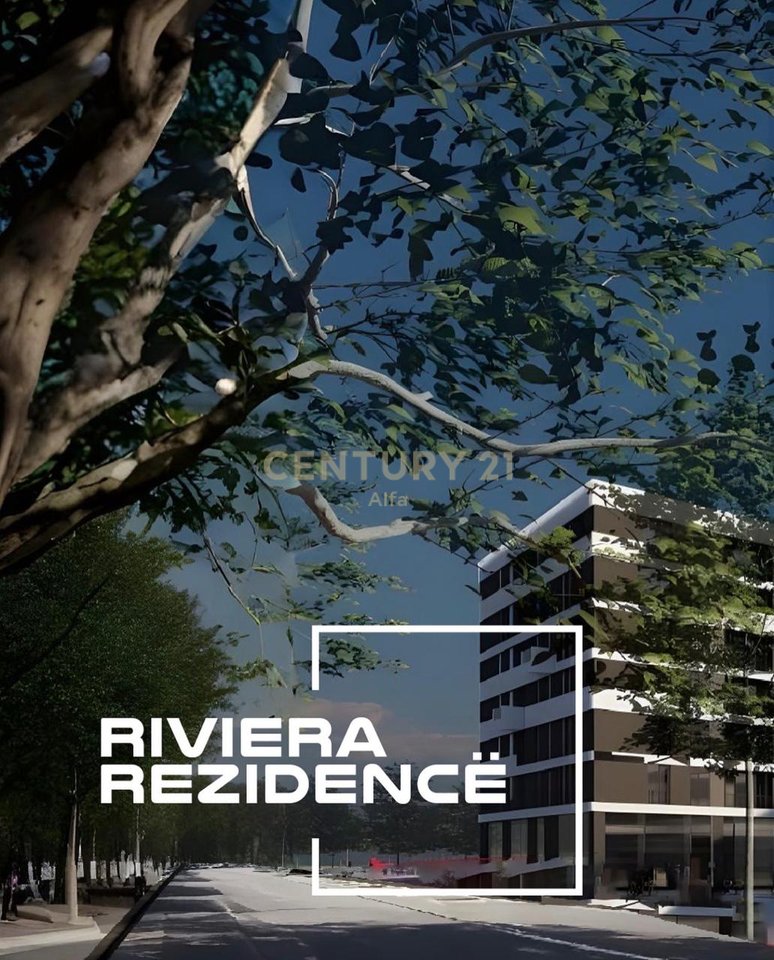 Shitet apartament 1+1 tek Riviera Residence ,Kamez!