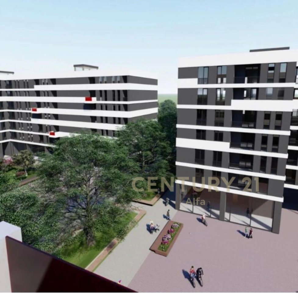 Shitet apartament 2+1+2  tualete tek Riviera Residence ,Kamez!