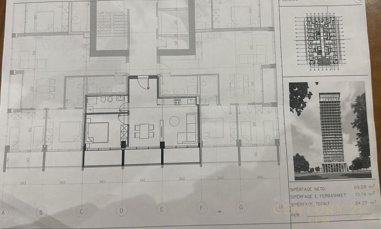 Appartamento 1+1 in vendita a Tirana – Eterna Residence!