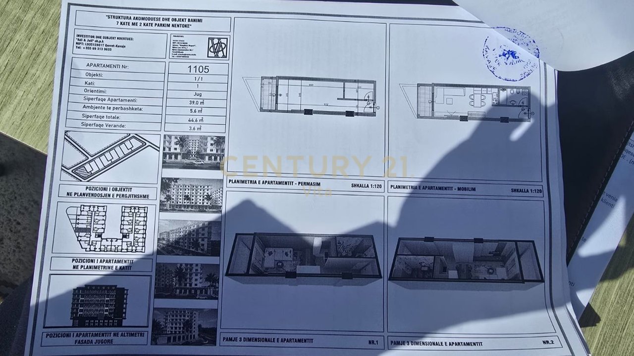 Shitet garsoniere në Rezidencën "Blue Horizon" , Qerret!!!!