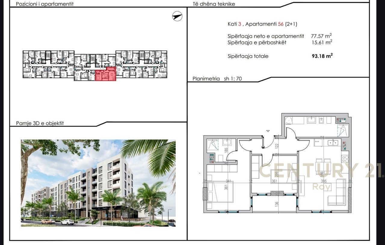 APARTMENT 2+1+2 FOR SALE IN NEW CONSTRUCTION NEAR MALI I ROBIT!