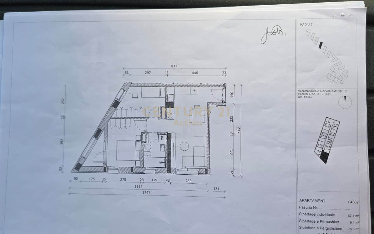 Apartment 1+1 for Sale at Kadiu Complex