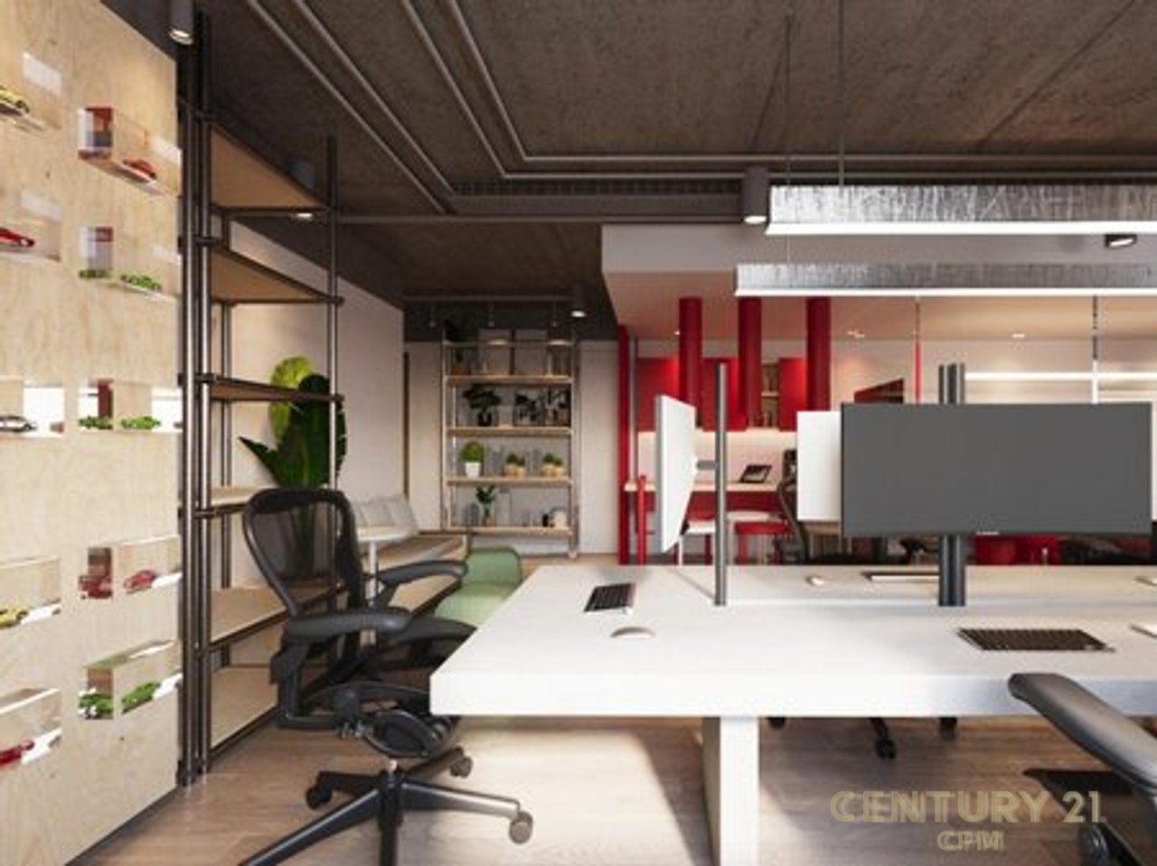 Ufficio Open Space Moderno a Willson Square