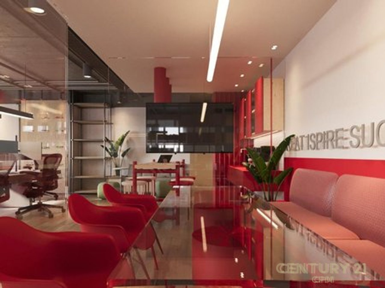 Ufficio Open Space Moderno a Willson Square