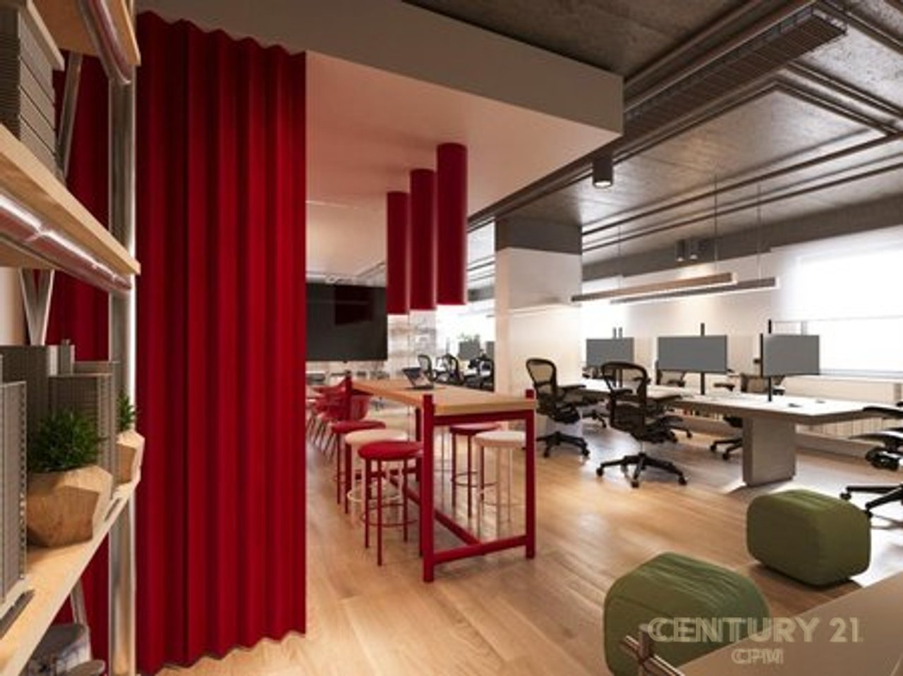 Ufficio Open Space Moderno a Willson Square