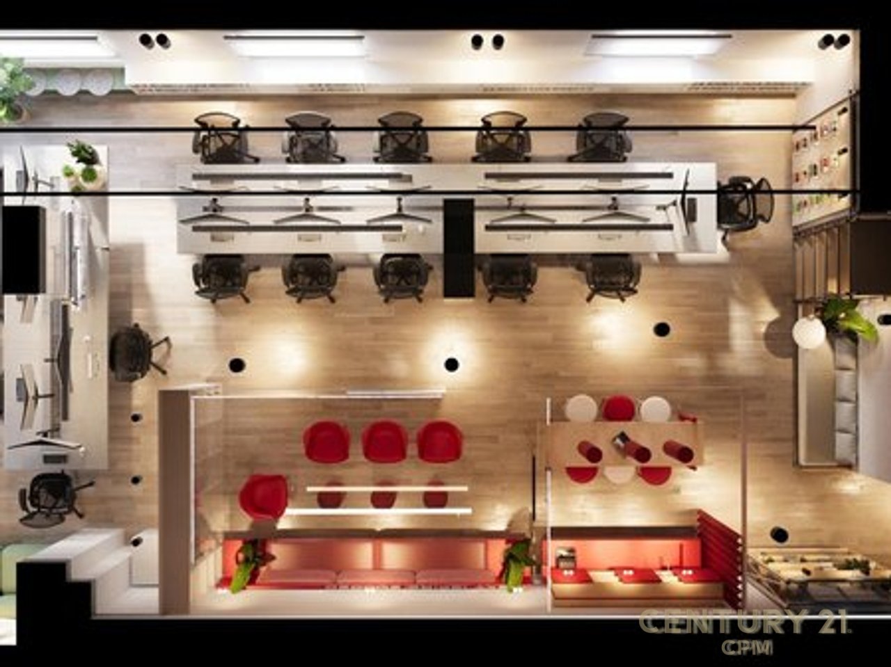 Ufficio Open Space Moderno a Willson Square