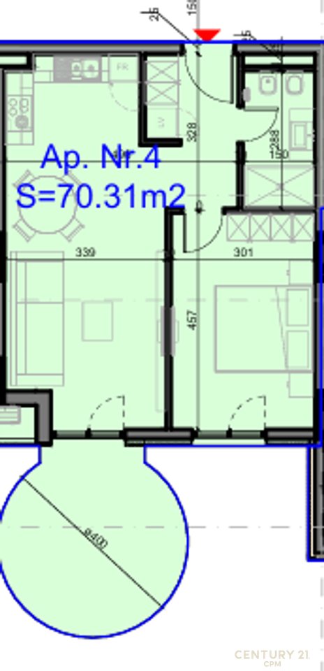 Appartamento 1+1 in vendita a Farke, 1001 ISLANDS RESIDENCE