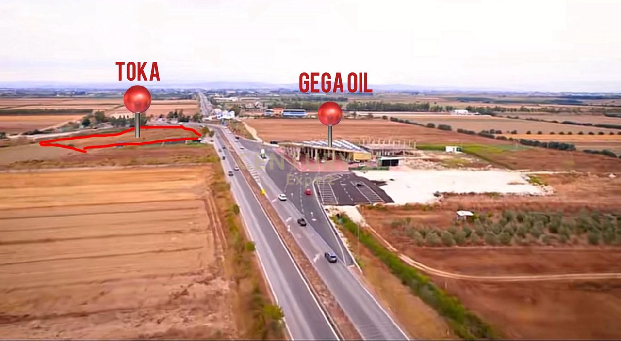 Tokë për shitje në aksin Fier–Lushnje, zonë strategjike për biznes