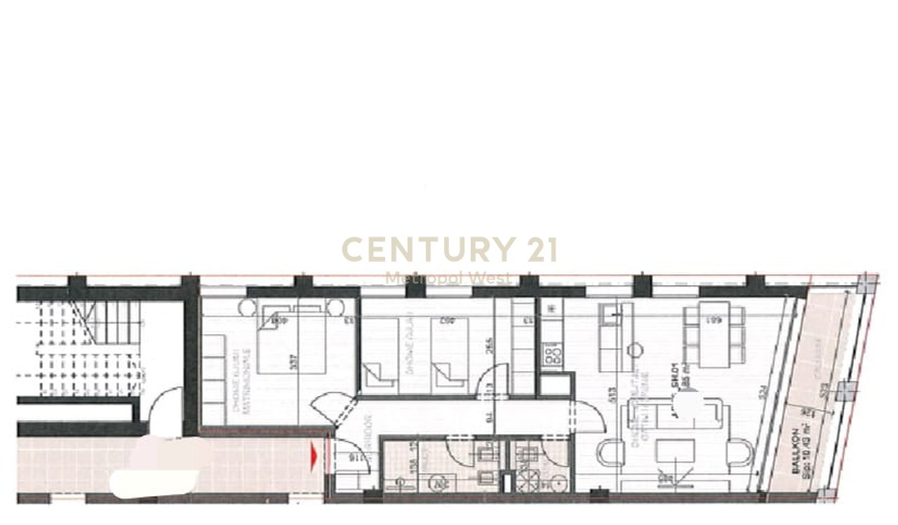 Apartament 2+1  për shitje te Vlora Marine!