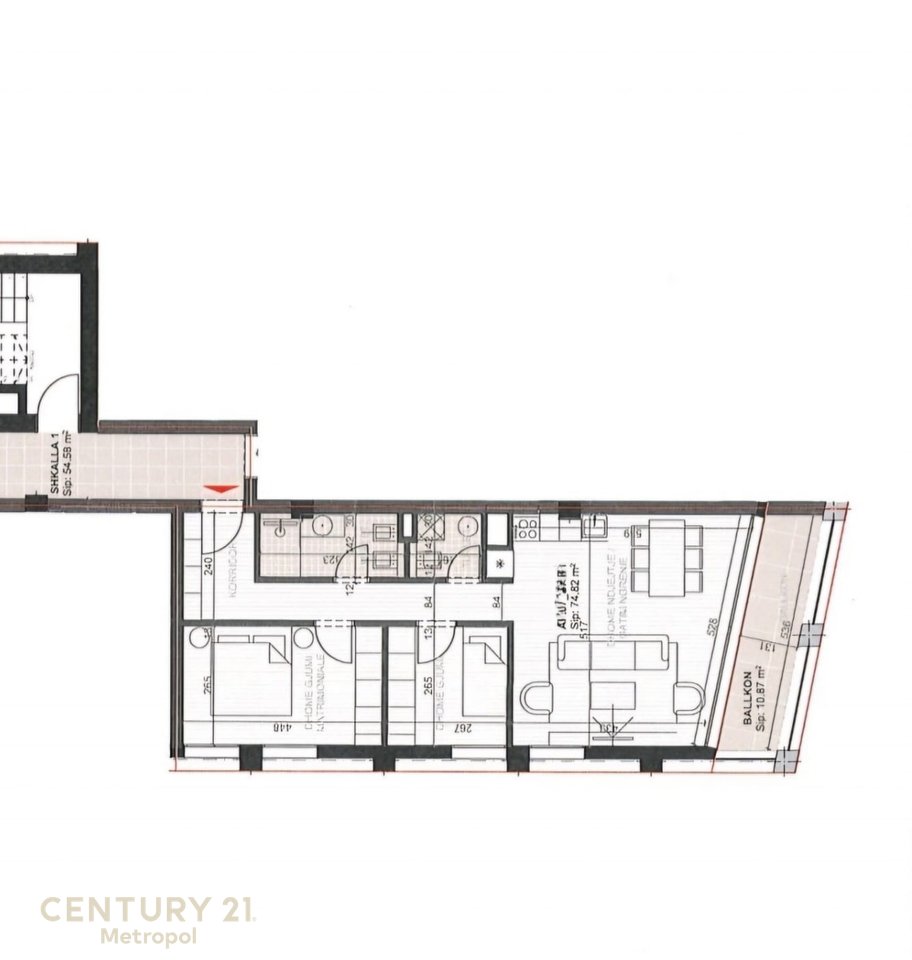 APARTMENT 2+1+2 TOILETS FOR SALE, VLORA MARINE!