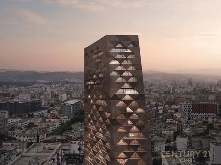 SHESIM APARTAMENT 2+1 ME POST PARKIMI TEK TIRANA TOWER!