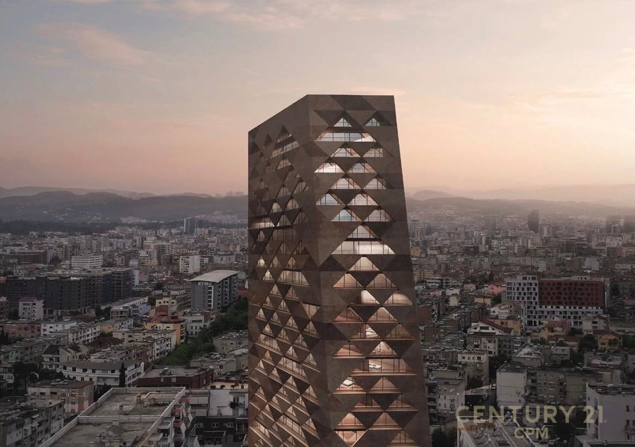 SHESIM APARTAMENT 2+1 ME POST PARKIMI TEK TIRANA TOWER!