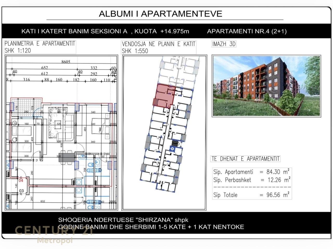 Appartamento 2+1+2 in vendita al Lake Side Residence, Paskuqan!