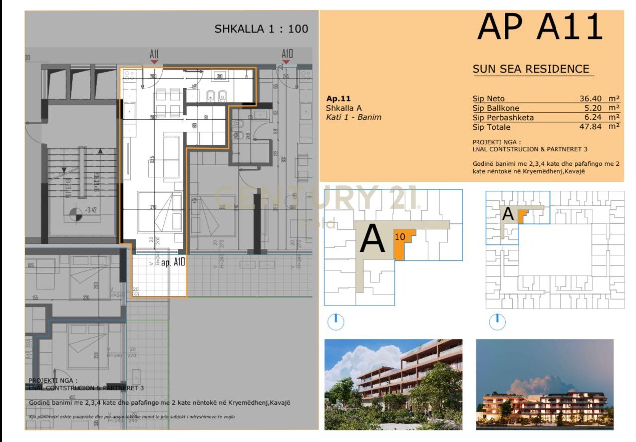 STUDIO APARTMENT FOR SALE IN SUN SEA RESIDENCE, GOLEM!