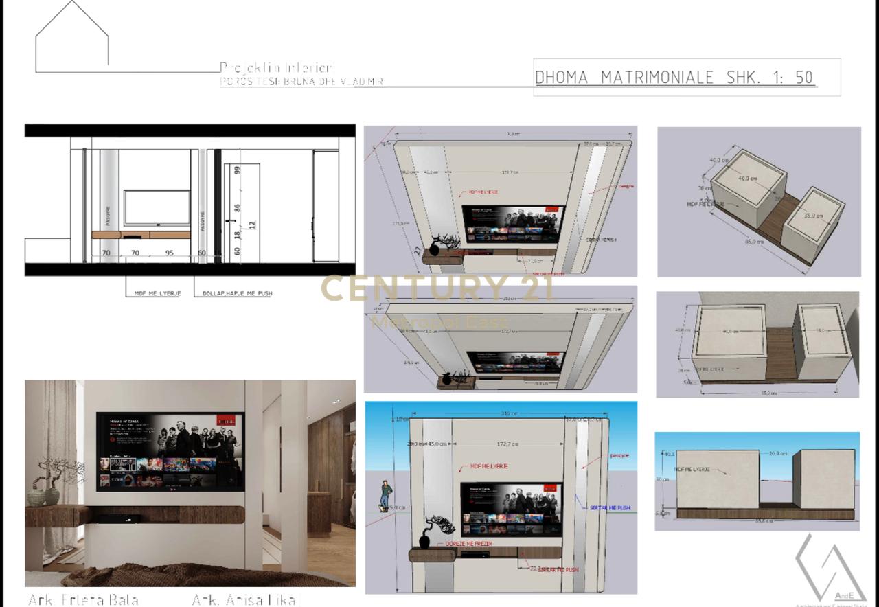 Jepet per Qira Apartament 2+1 ne Down Town One, Rruga e Elbasanit