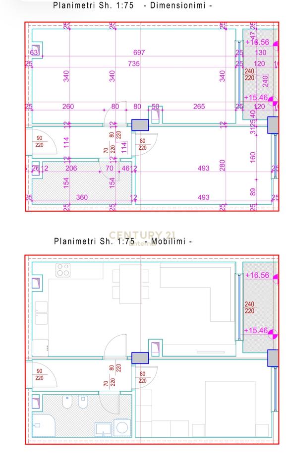 Rruga E Barrikadave - Jepet Zyra 70m2 Me 3 Ambjente