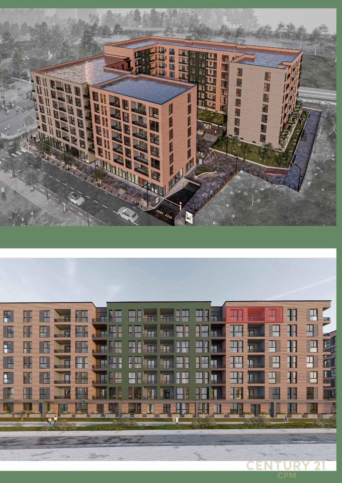 SHESIM APARTAMENT 2+1+2+ POST PARKIMI NE  REZIDENCEN RINGSIDE, PASKUQAN!