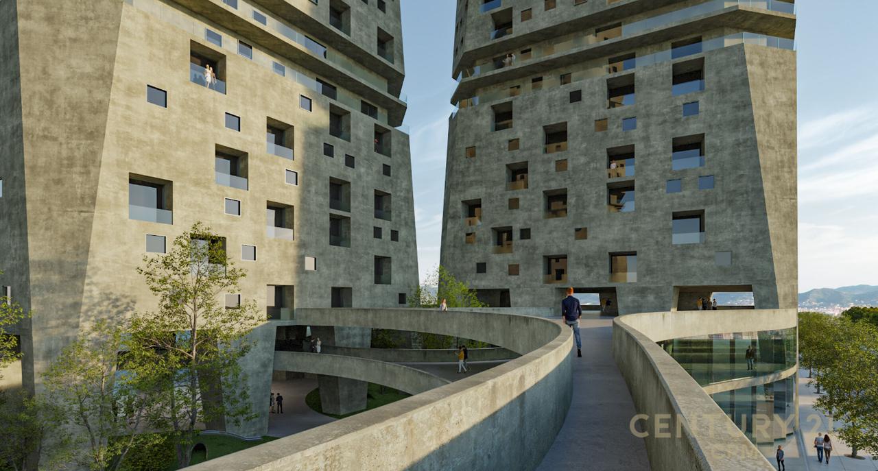 Apartment 1+1 for sale Shqiponja Square Building