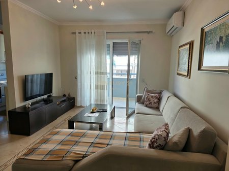 Apartment 2+1+2, on the 6th floor, on “Ismail Qemali” Street.