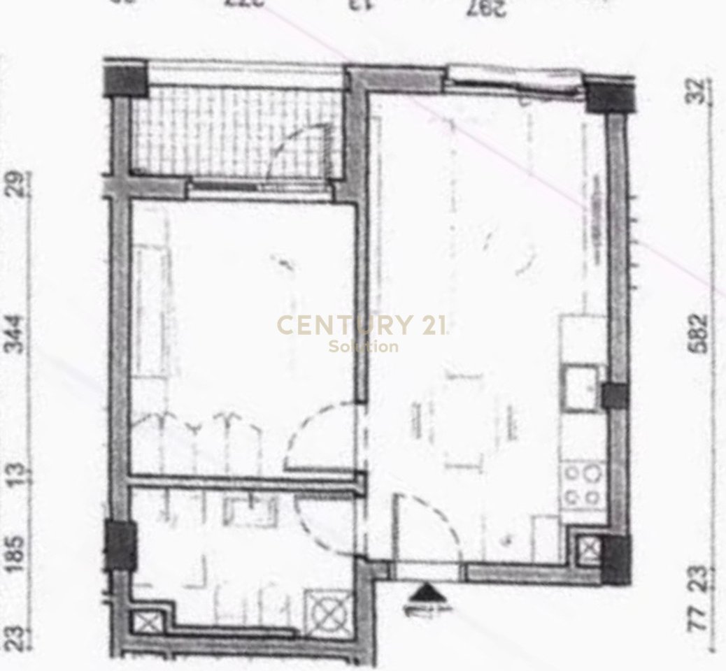APPARTAMENTO 1+1 IN VENDITA PRESSO RESIDENZA OXA A FRESK