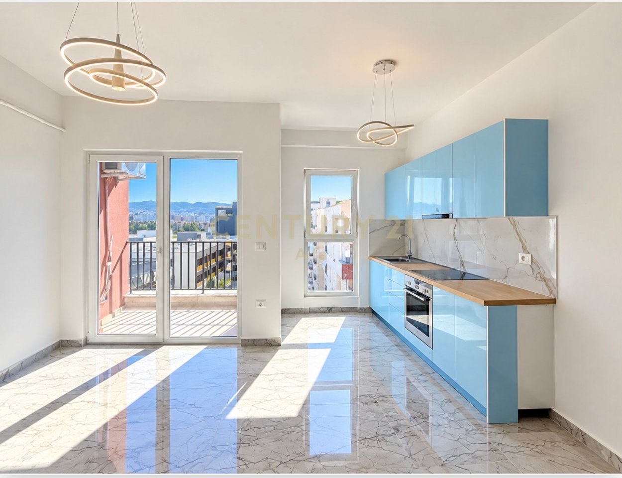 Apartment 1+1 for rent at Aura Complex/Furnishing process