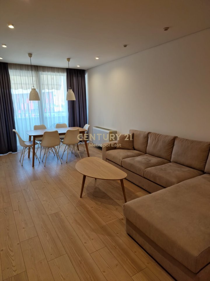 Apartment 2+1+2 and parking space for rent, near Air Albania Stadium.