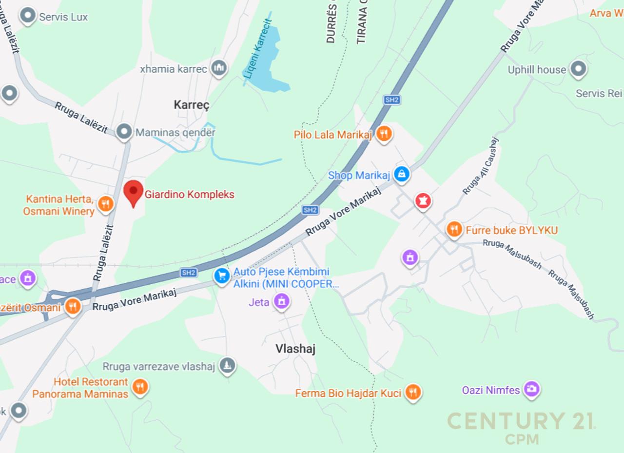 Tokë për Shitje në Maminas, Tiranë - 300,000€ | 2740 m²