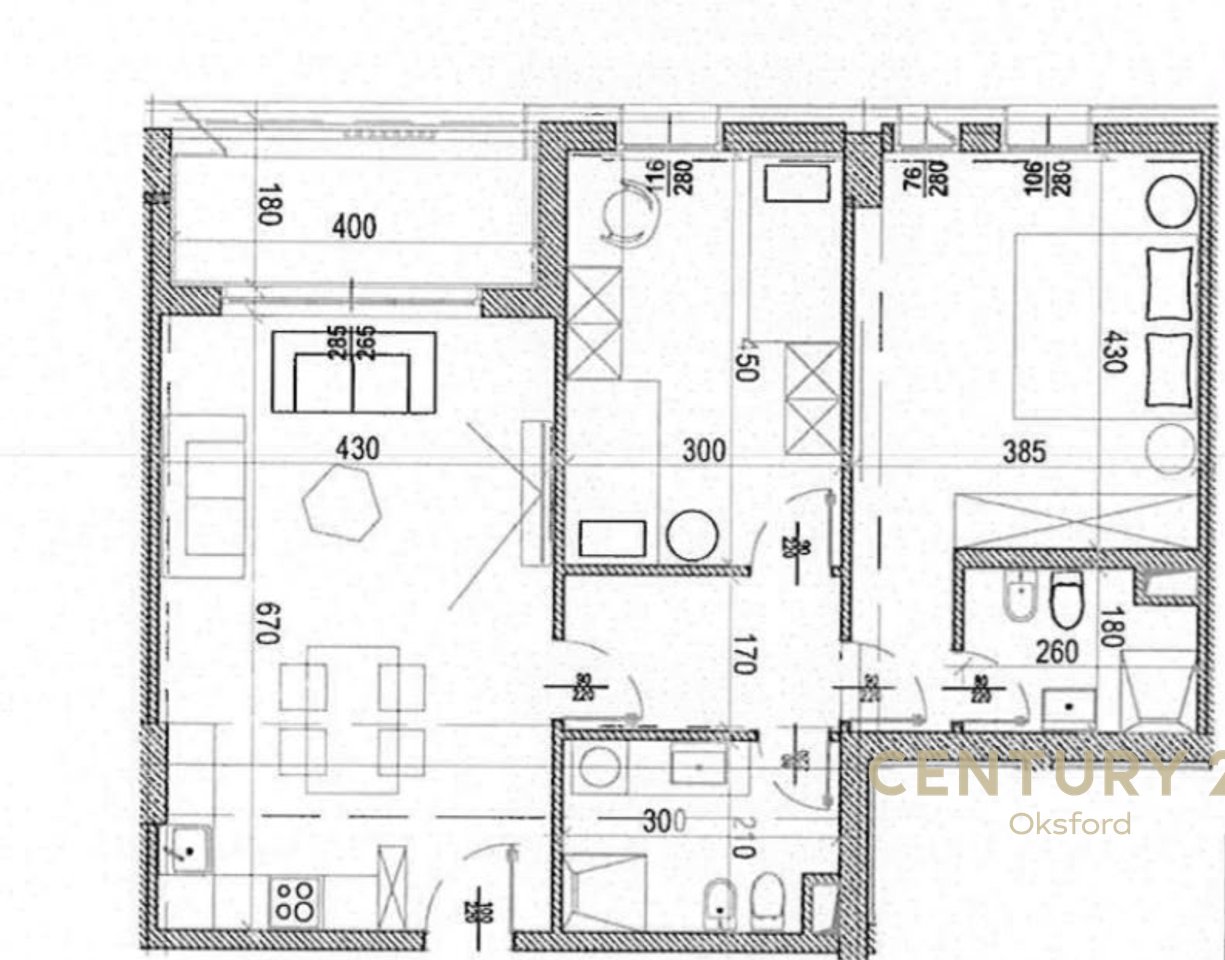 WE SELL APARTMENT 2+1+2, AT RIVERSIDE RESIDENCE!