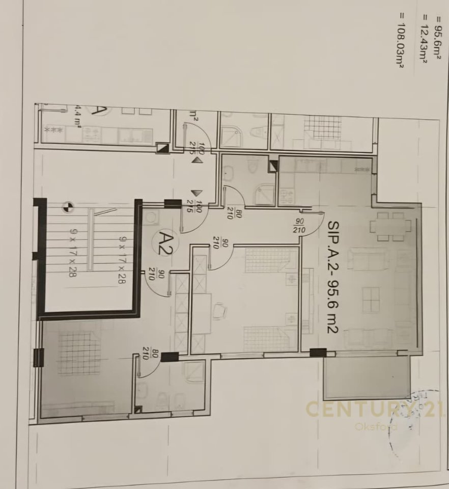 SHITET APARTAMENT 2+1+2 TE LIQENI I THATE