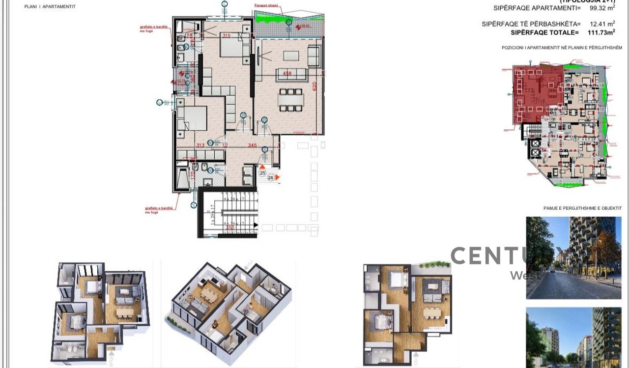 SHITET APARTAMENT 2+1+2 – PLATINUM RESIDENCE, RRUGA “SAMI FRASHËRI”