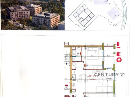 Apartament 2+1+2+ Post Parkimi, Residenca  "Morina City"– Drimadhes, Dhërmi