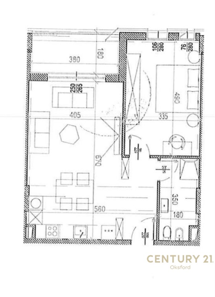 WE SELL APARTMENT 1+1, AT RIVERSIDE RESIDENCE!