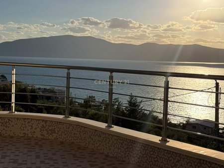 LUXURY APARTMENT 2+1+2 FOR RENT, TOTAL SEA VIEW IN COLD WATER, VLORA!