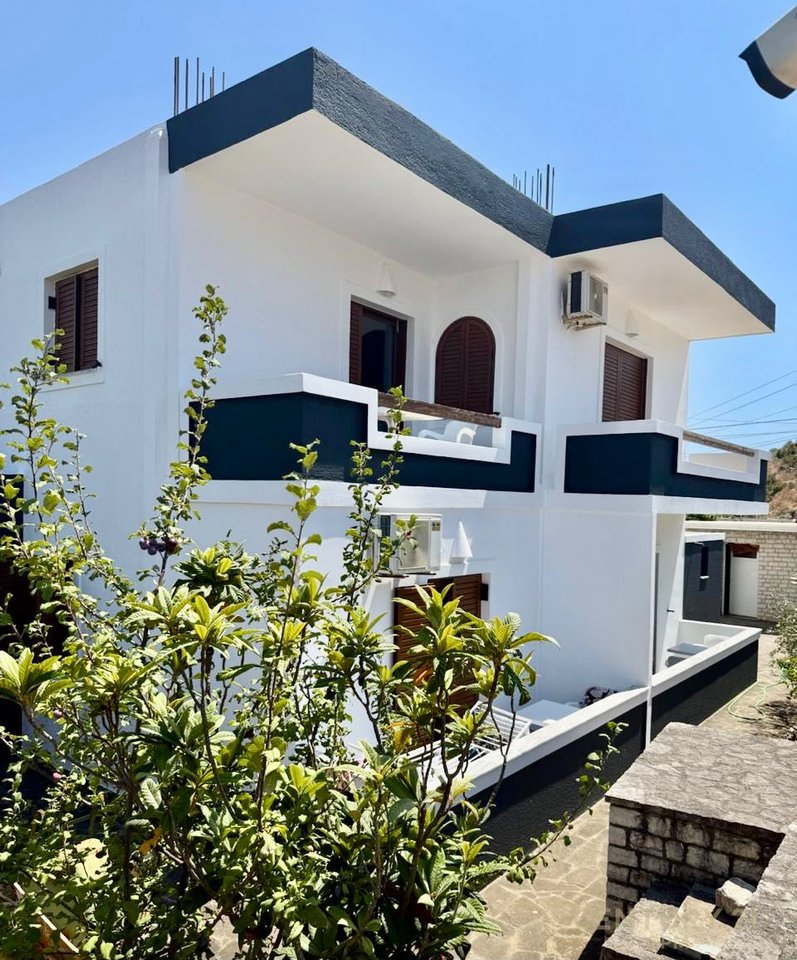 IN THE AREA OF PASQYRAT BEACH SARANDE WE SELL A 2-STOREY INDIVIDUAL VILLA