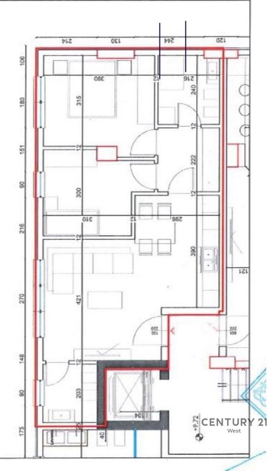 Shitet Apartament 2+1+2+ Post Parkimi, "Xhelux" Residence