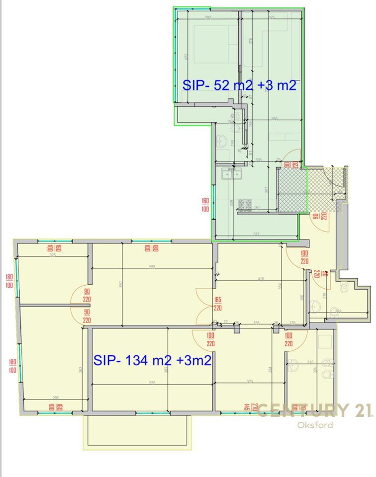 VICINO A SELVIS IN VIA SIRI KODRA, VENDITA DI 2 APPARTAMENTI 3+1+2 E APPARTAMENTO 1+1