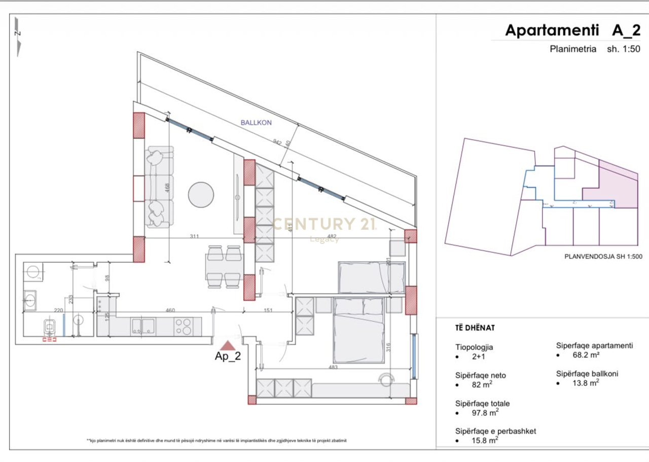 🏠 APPARTAMENTO 2+1 IN VENDITA – FRESK