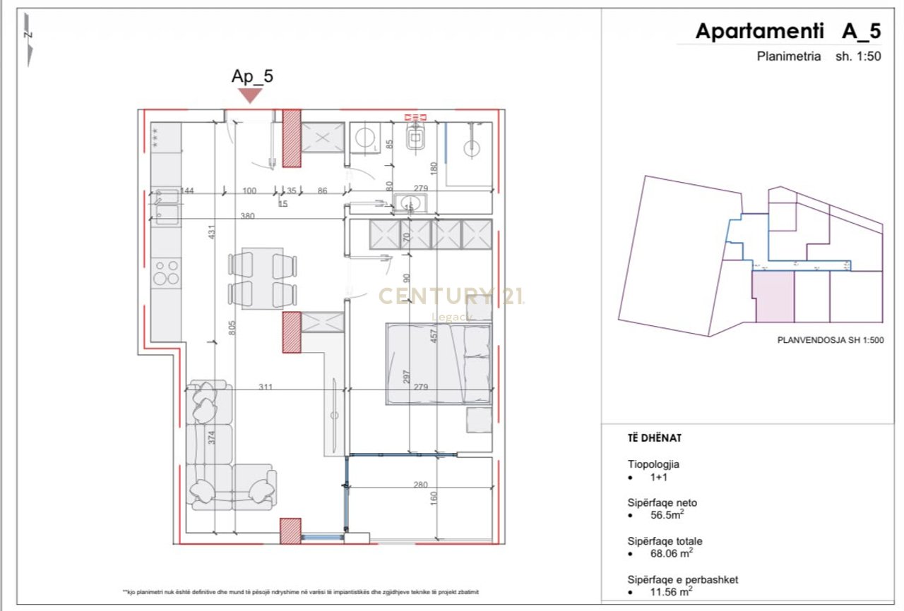 🏠 VENDESI APPARTAMENTO 1+1 – FRESK