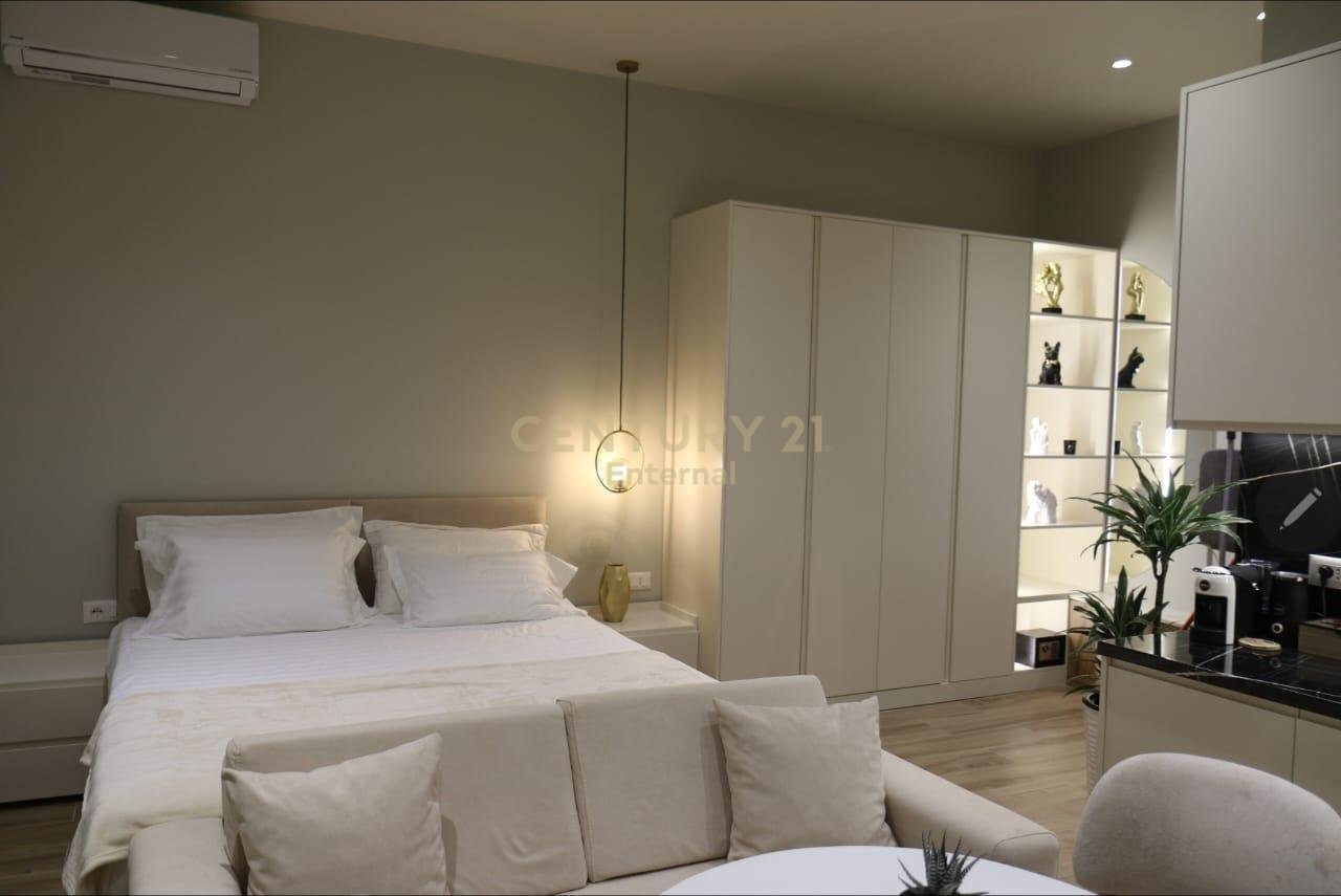 Muhamet Gjollesha Street - 2 Premium Studios for Sale Ground Floor Invested Luxury 2500Eu Monthly Income