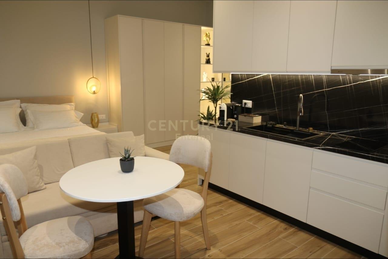 Muhamet Gjollesha Street - 2 Premium Studios for Sale Ground Floor Invested Luxury 2500Eu Monthly Income