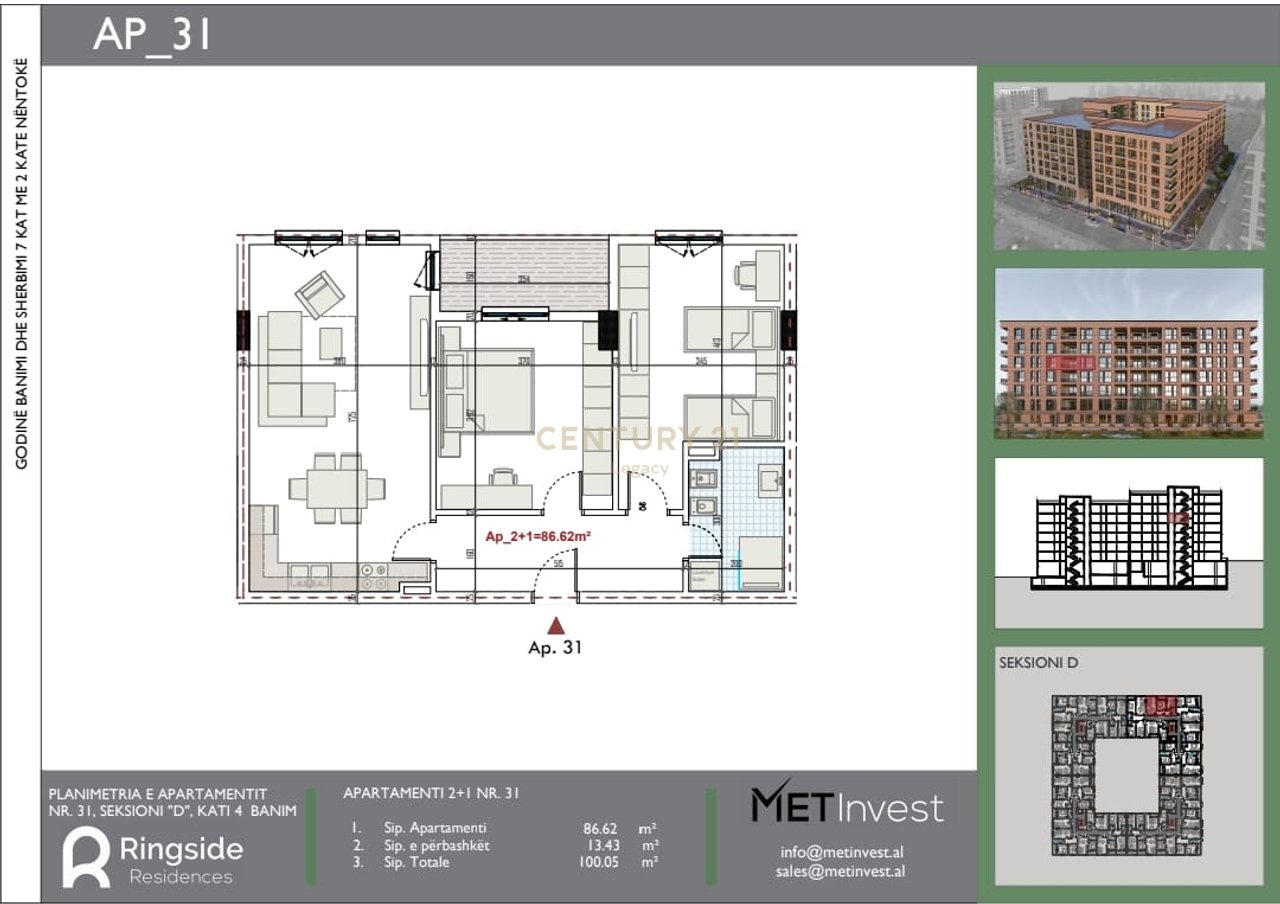 🏡 SHITET APARTAMENT 2+1 | RINGSIDE RESIDENCES!